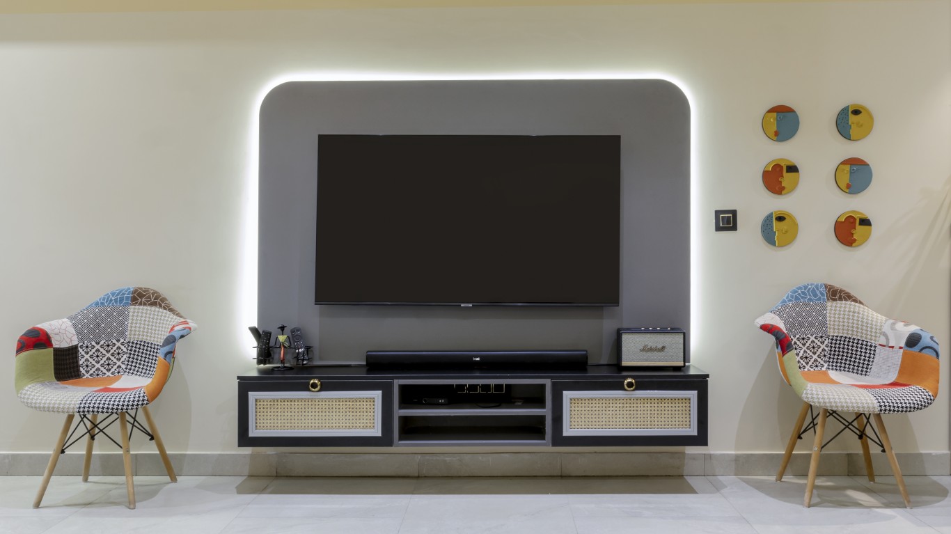 TV unit by Luxe Modules